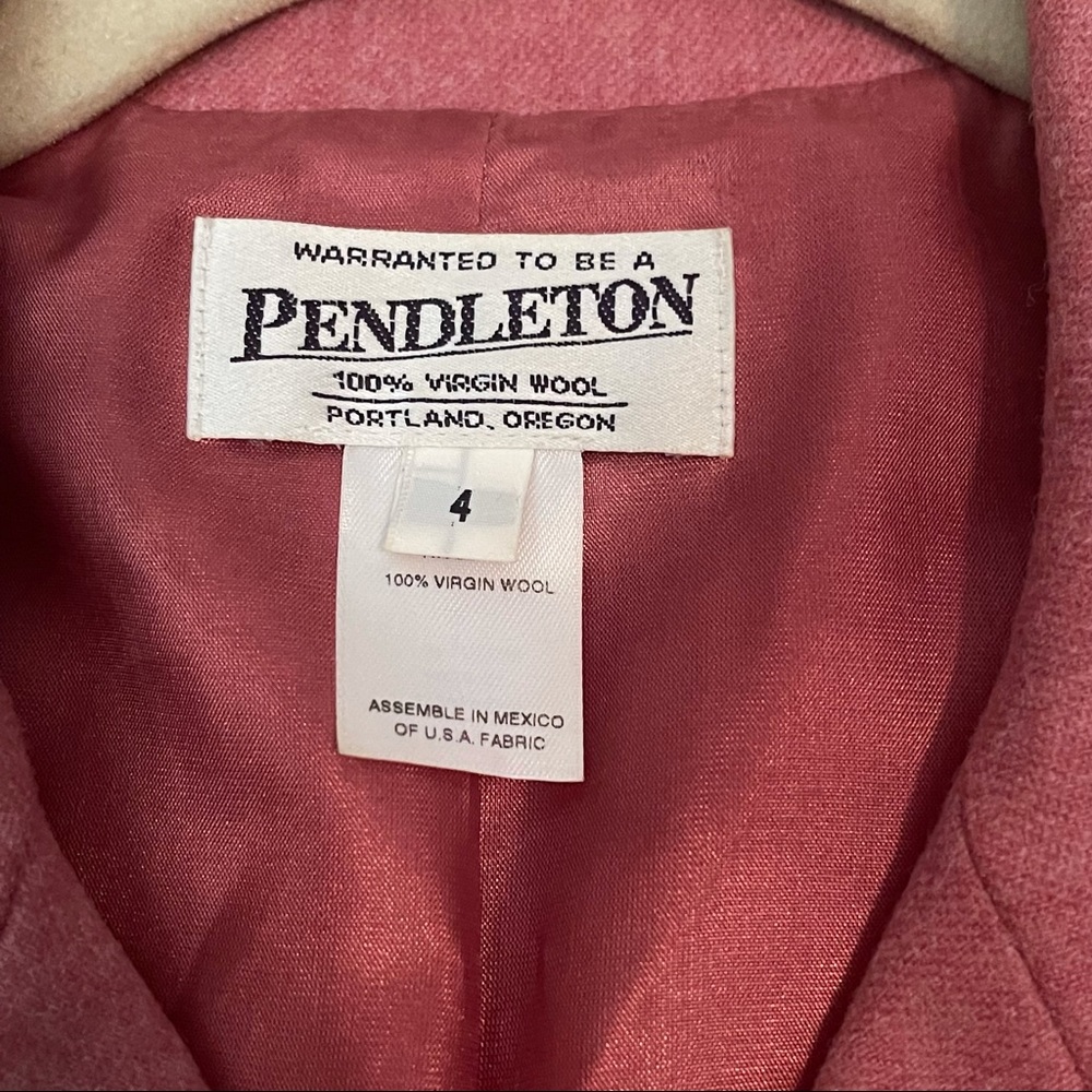 Pendleton Virgin Wool Blazer Jacket - image 6